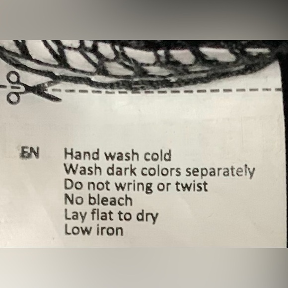 Revamped - Premium Collection - Black Skirt With Leg Slits And Grommet Detailing - Picture 9 of 9